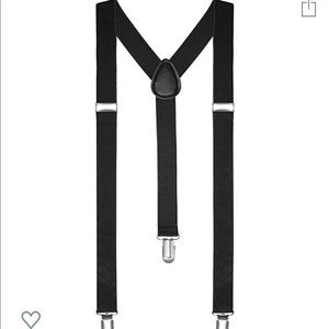 Black suspenders